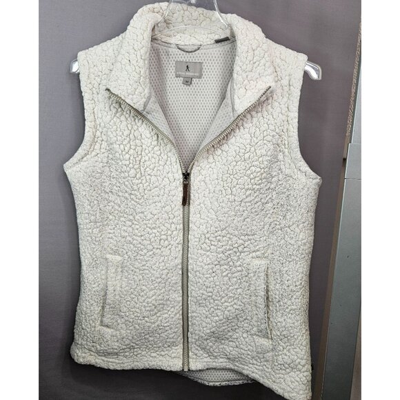 Royal Robbins Jackets & Blazers - Womens Vest Jacket Royal Robbins M Grey Sherpa Fleece Urbanesque Zipper Pocket